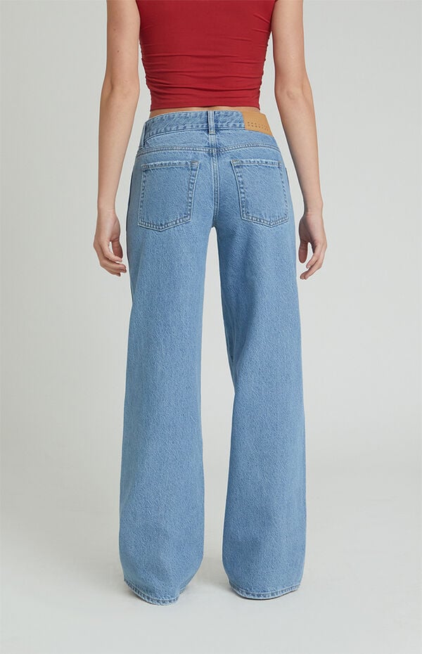 Pacsun Casey Low Rise Baggy Jeans Dark Indigo