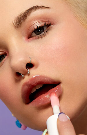 Peach Plumped AF Sheer Lip Gloss image number 2