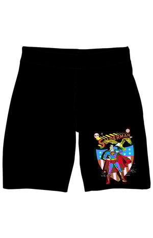 Superman Classic Comic Sweat Shorts image number 1