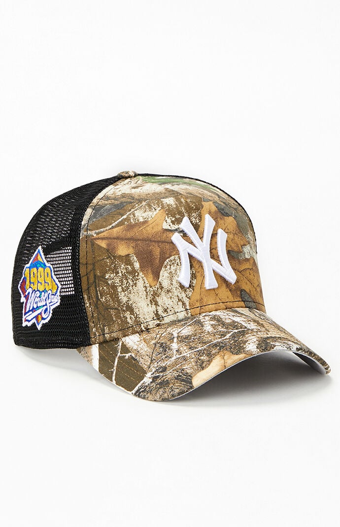 New Era NY Yankees 9FORTY Camo Trucker Hat PacSun