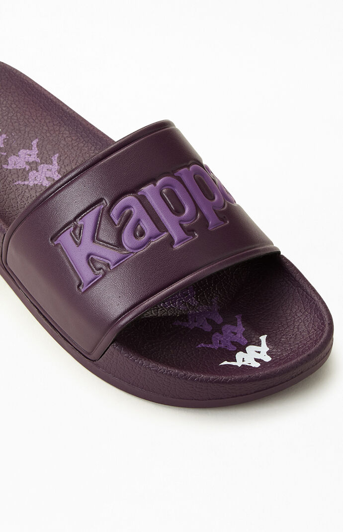 Women's Purple Banda Adam Slide Sandals