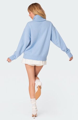 Isabelle Oversized Turtle Neck Sweater image number 4
