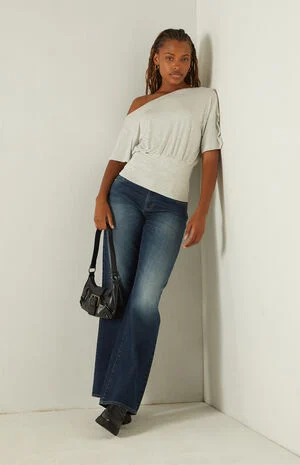 Stacy Cinched Waist Short Sleeve Top image number 1