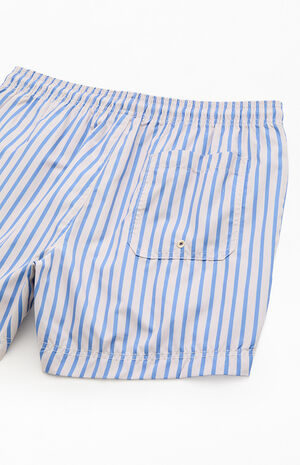 Dolphin Striped 4.5" Swim Trunks image number 4