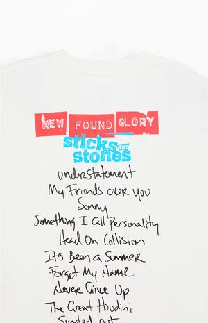 New Found Glory Sticks And Stones T-Shirt image number 4