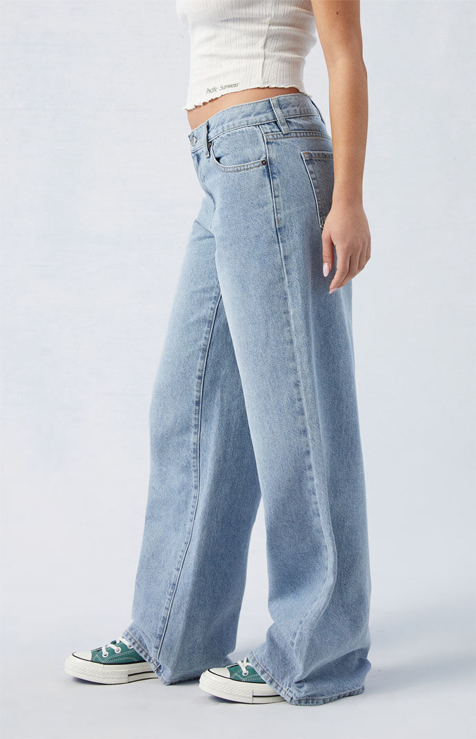 Pacsun Medium Indigo Parker Extreme Baggy Jeans | PacSun