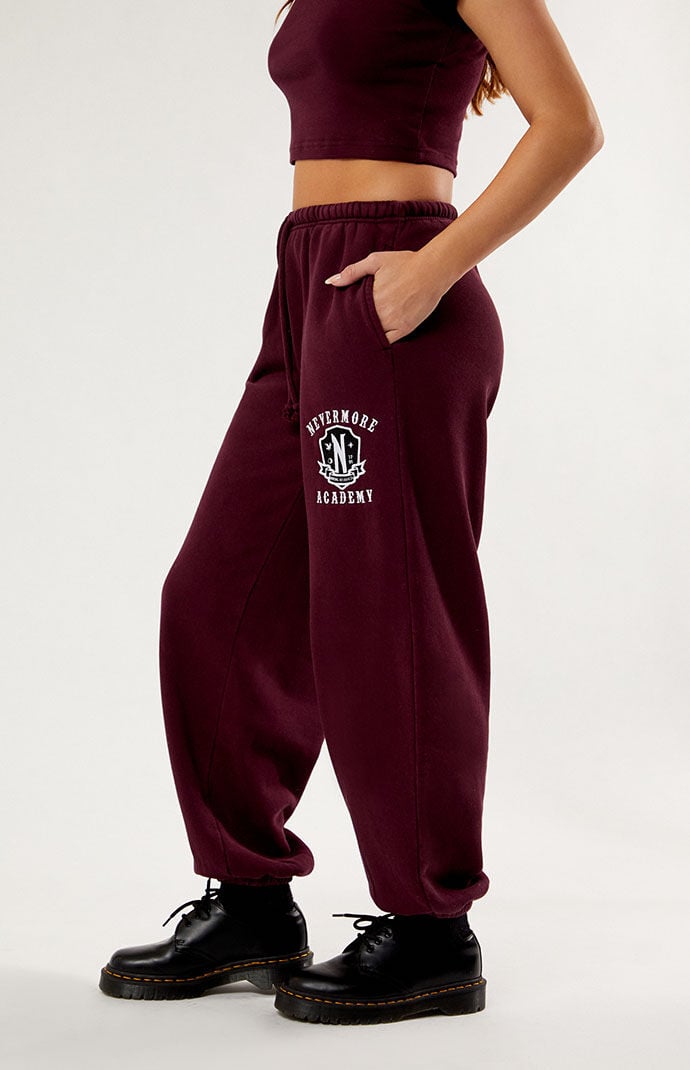Wednesday Nevermore Academy Sweatpants PacSun