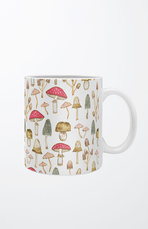 Dash & Ash Mushrooms Coffee Mug image number 1