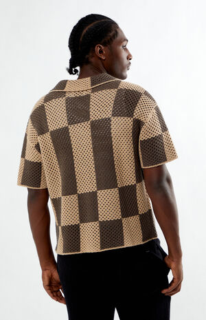 Spence Open Knit Camp Shirt image number 4