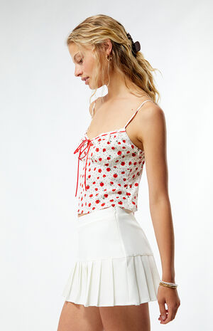 Pleated Mini Skort image number 2