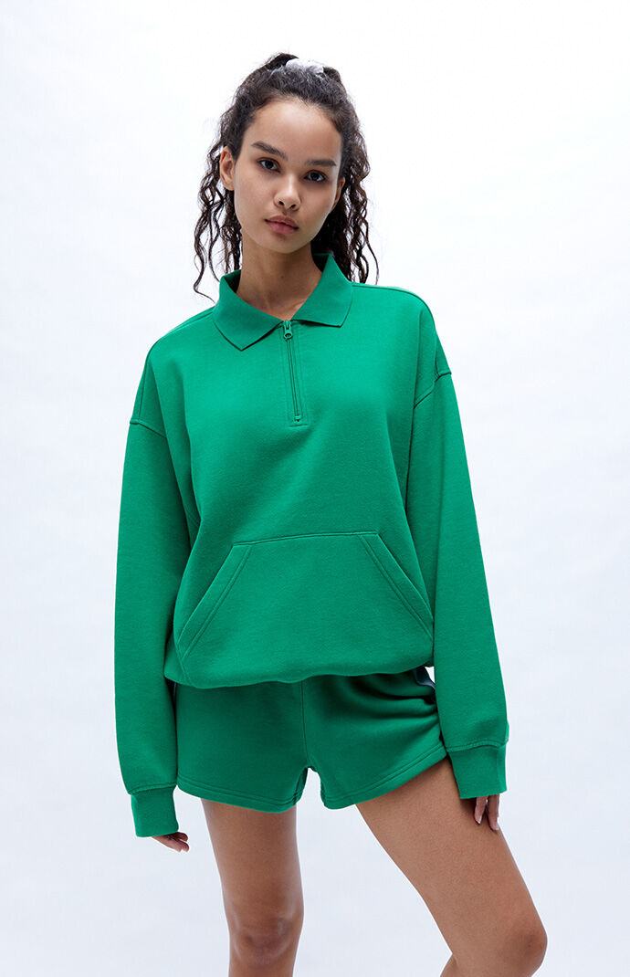 La hearts half zip store