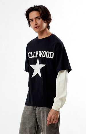 Hollywood 2fer Long Sleeve T-Shirt image number 2