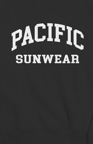 Black Pacific Sunwear Crew Neck Sweatshirt image number 2