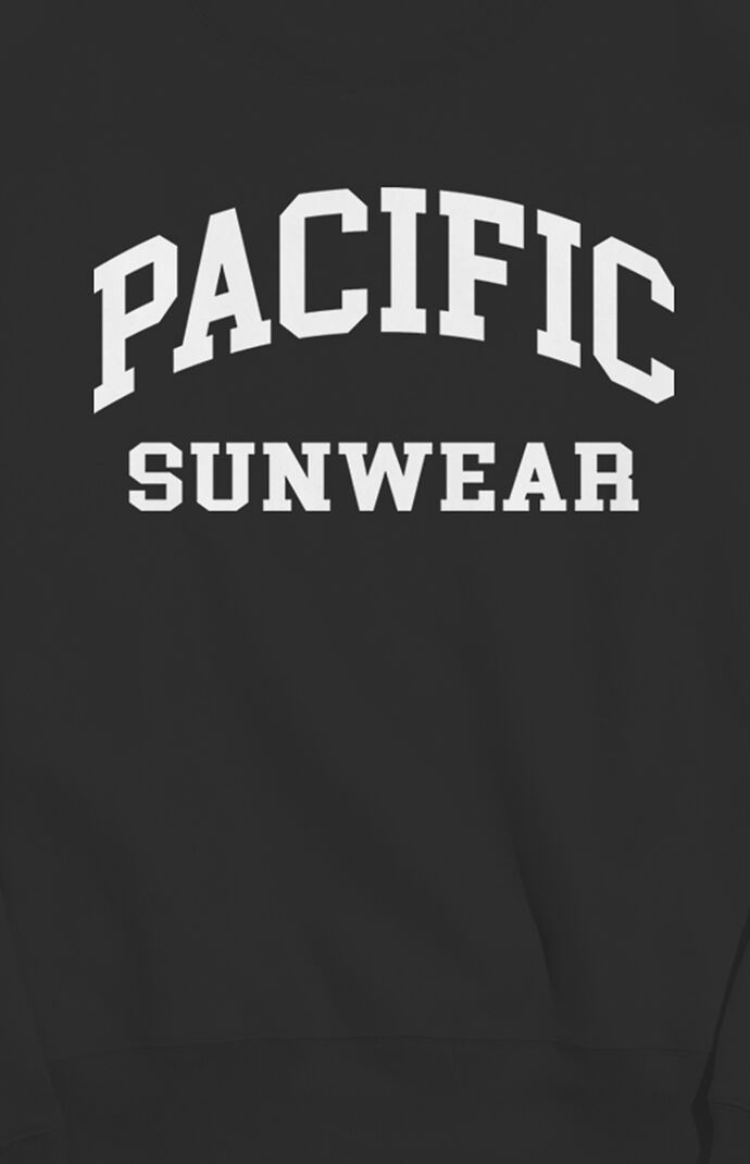 Black Collegiate Logo Sweatshirt