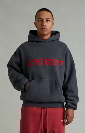 Iron Gray '90s Fleece Hoodie image number 2