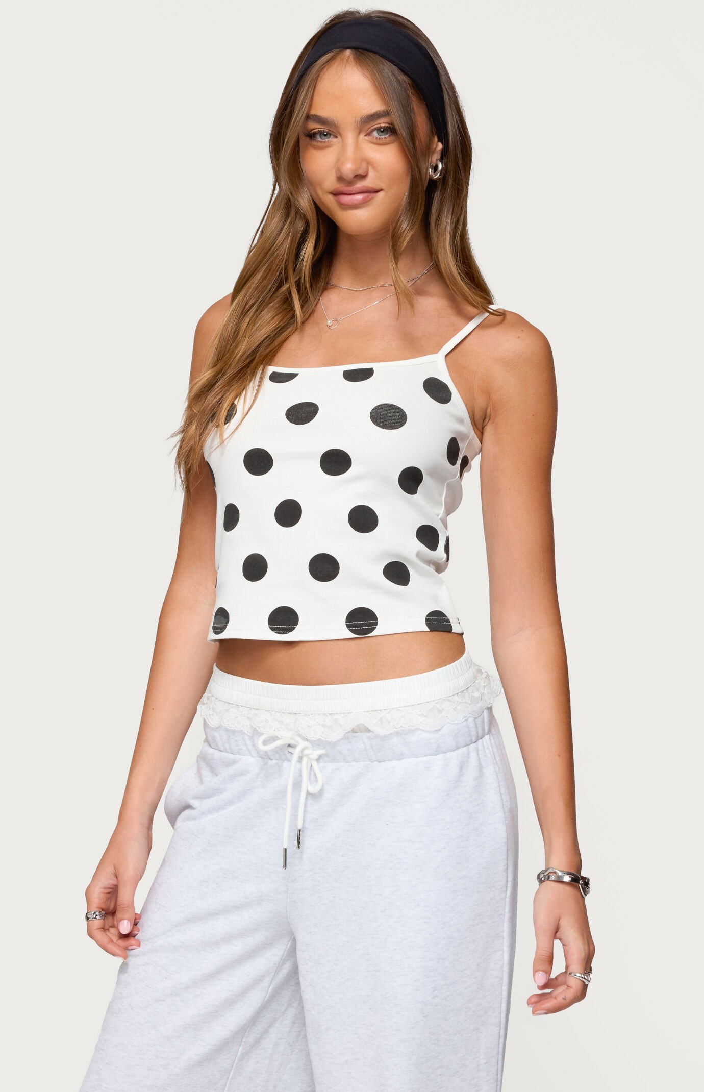 希少✨ Y's ワイズ DOT PRINT DRAPED TANK TOP M 希少✨ Y's ワイズ DOT PRINT DRAPED TANK TOP M Y'S Dot Print