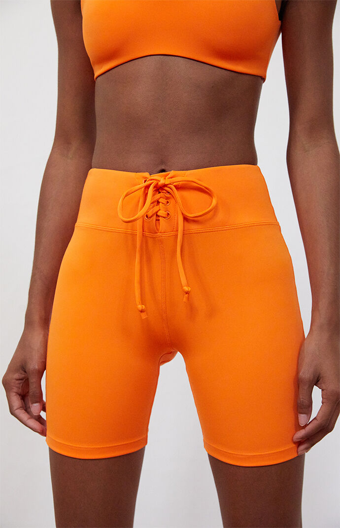 Pacsun lace up shorts on sale