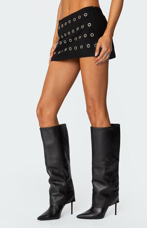 Arlette Grommet Mini Skort image number 4