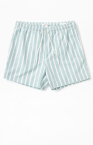 Stripe 4.5" Swim Trunks image number 1