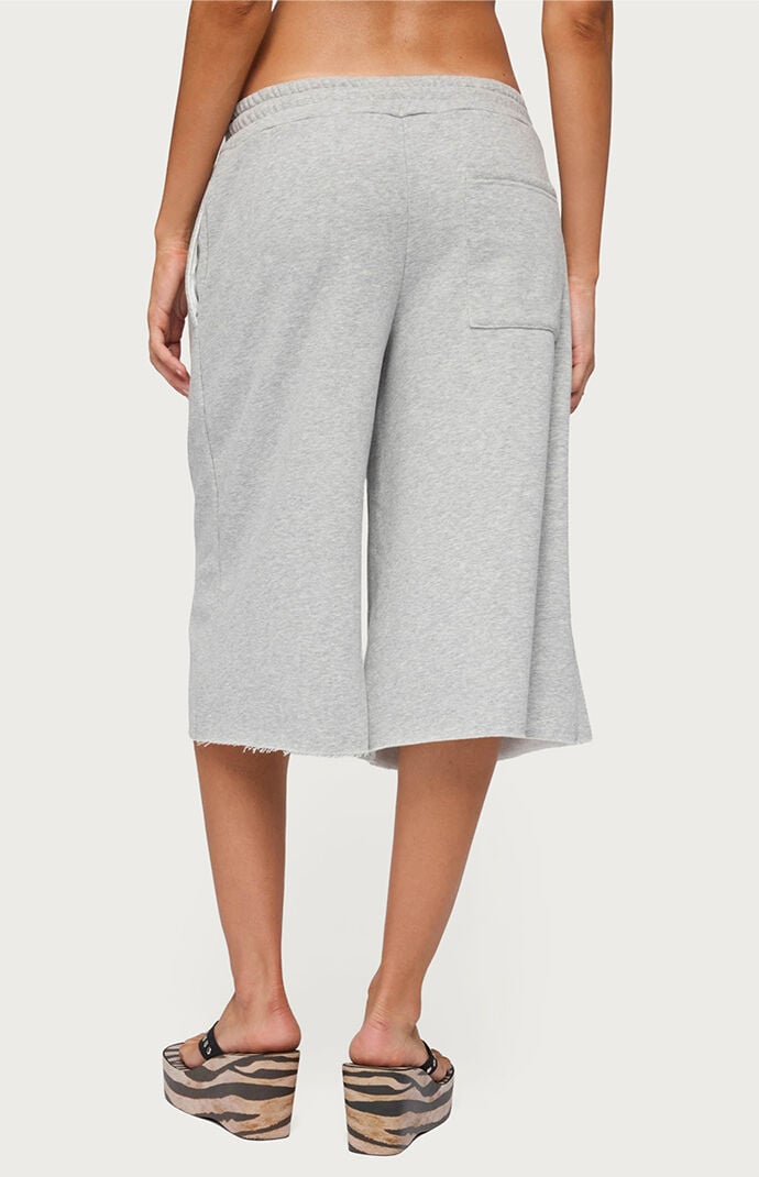 Edikted Camo Rush Oversized Bermuda Shorts