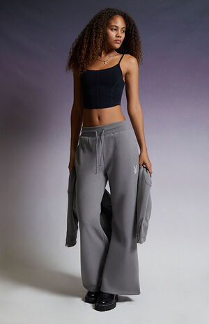 By PacSun Wide Flare Sweatpants image number 1