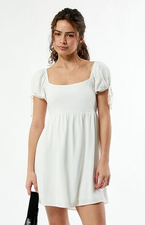 Open Back Babydoll Mini Dress image number 2