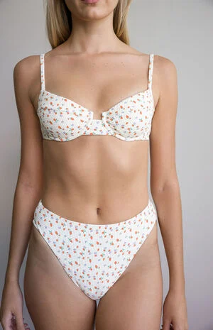 Seashore High Waisted Bikini Bottom image number 1