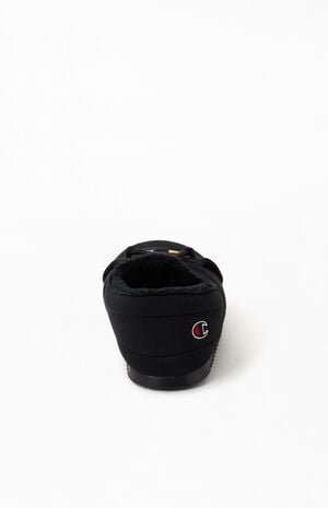 Black University Slippers image number 3