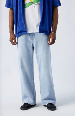 Indigo Extreme Baggy Jeans image number 2