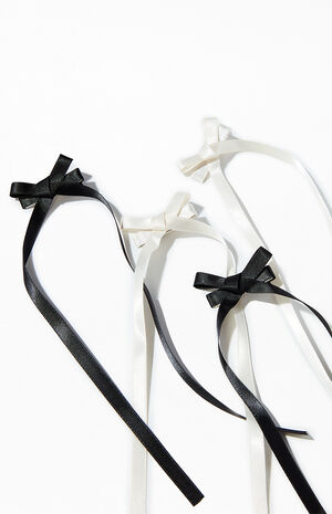 4 Pack Mini Bow Clips image number 4