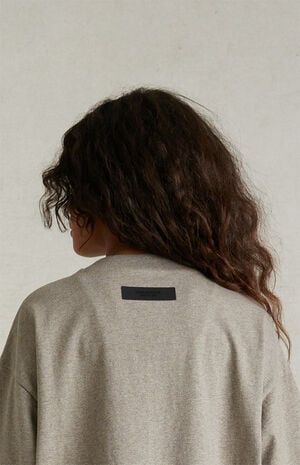 Essentials Heather Grey T-Shirt image number 5