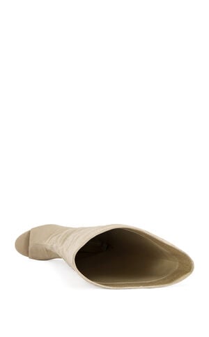 Women's Vincent Nude Peep Toe Wedge Heels image number 4