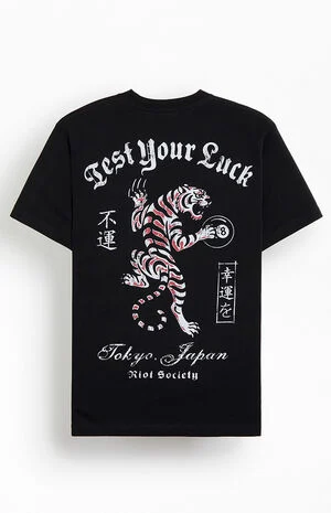 Test Your Luck Tiger T-Shirt image number 1