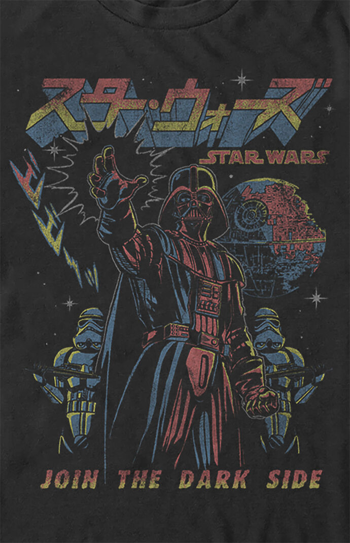 Dark Side Kanji Star Wars T-Shirt
