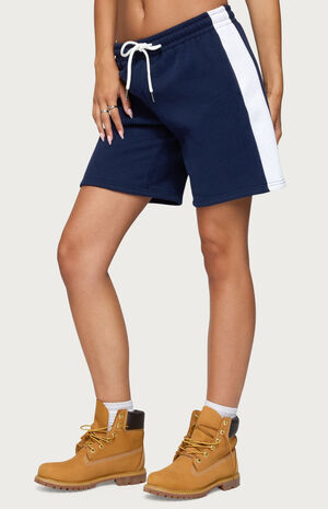 Contrast Nylon Bermuda Shorts image number 2
