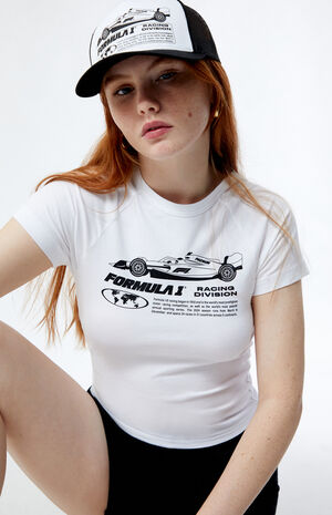 x PacSun Racing Car Raglan T-Shirt image number 1