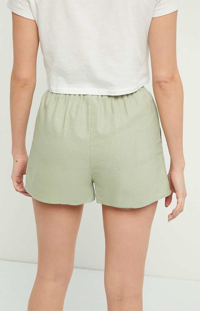Smocked Pull-On Shorts