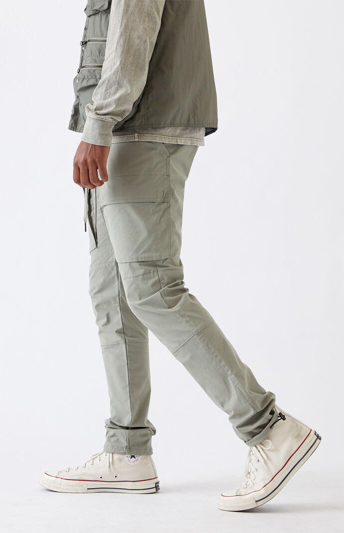 pacsun olive cargo pants