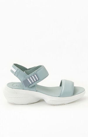 Women's Blue Explorer Blitz Stride Sandals image number 3