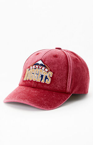 Washed Denver Nuggets Snapback Hat image number 4