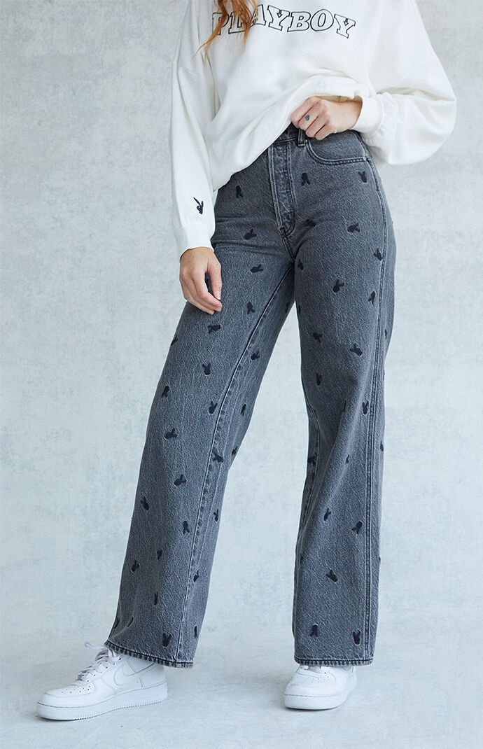 Pacsun embroidered jeans online