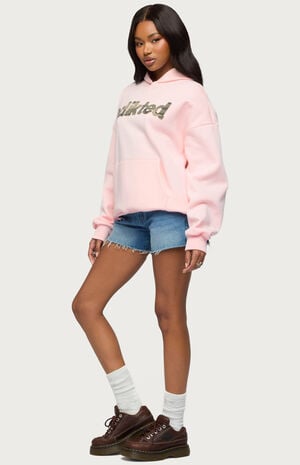 Camo Cutie Oversized Hoodie image number 4