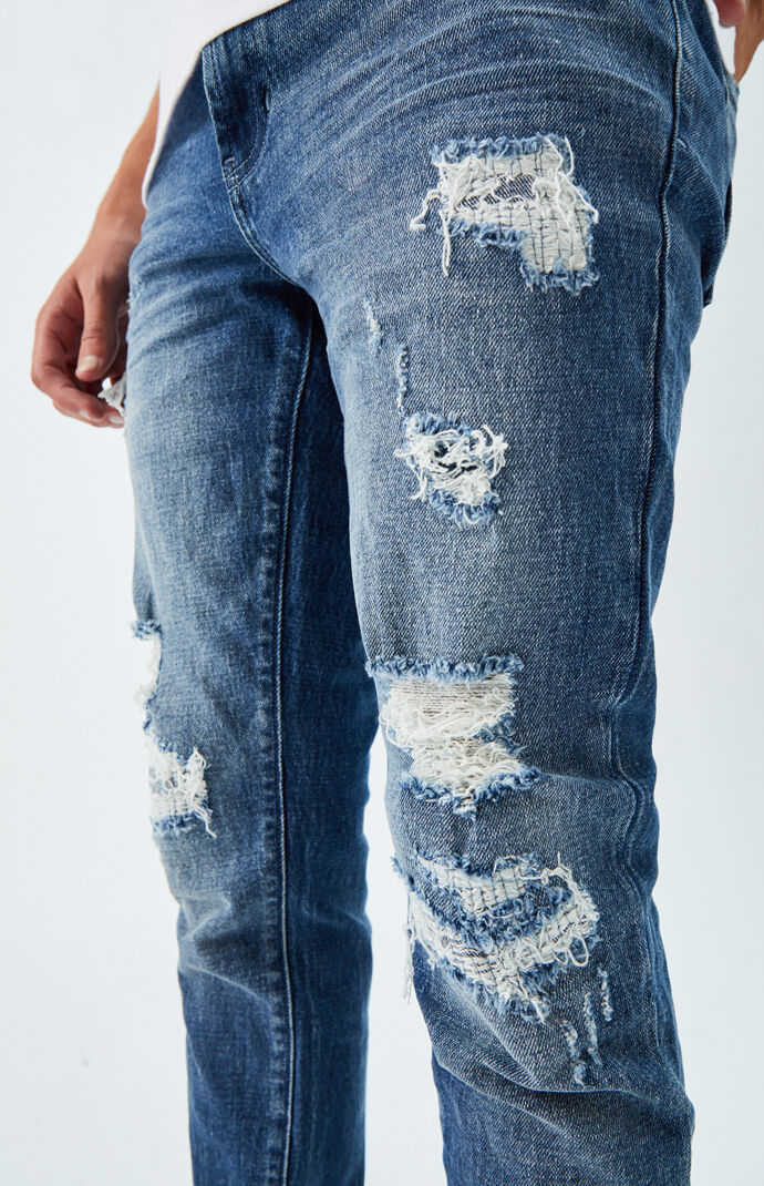 Medium Ripped Skinny Jeans