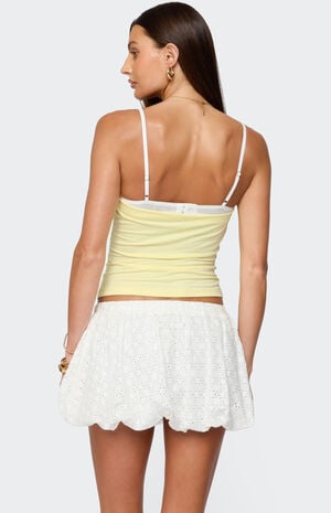 Linnea Layered Contrast Lacey Bra Top image number 5