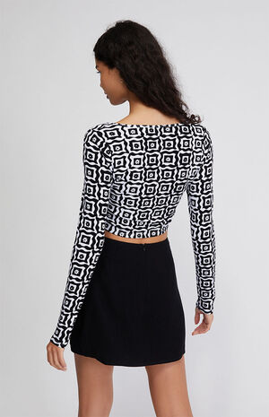 Pumpkin Seamed Keyhole Top image number 3