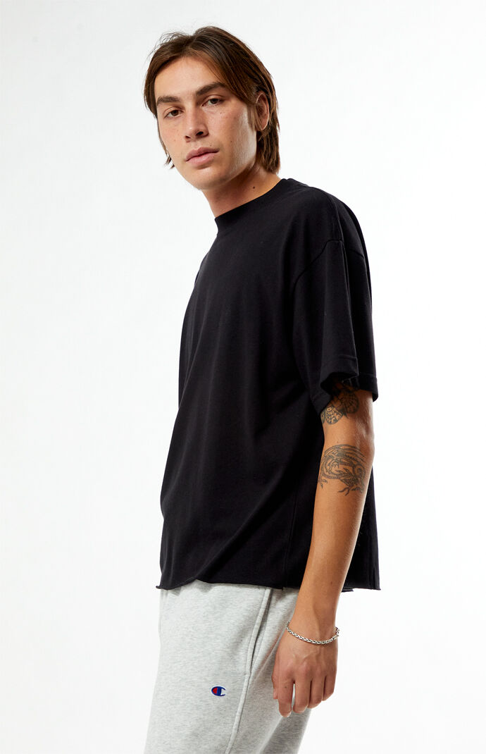 Pacsun Black Premium Cropped T-Shirt | Pacsun