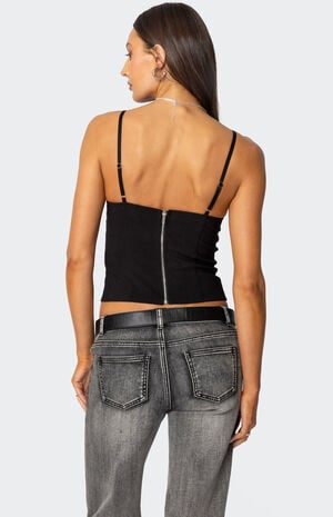Liana Cut Out Tank Top image number 5