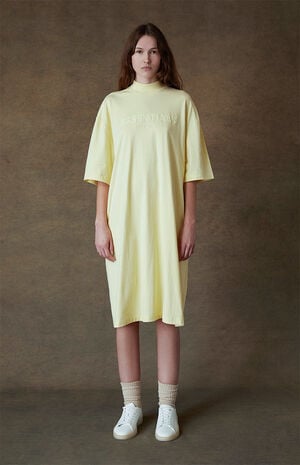 Women's Canary T-Shirt Dress image number 2