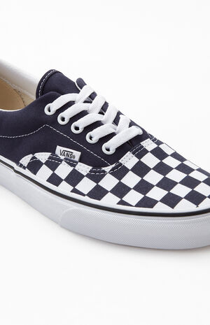 vans authentic checkerboard navy