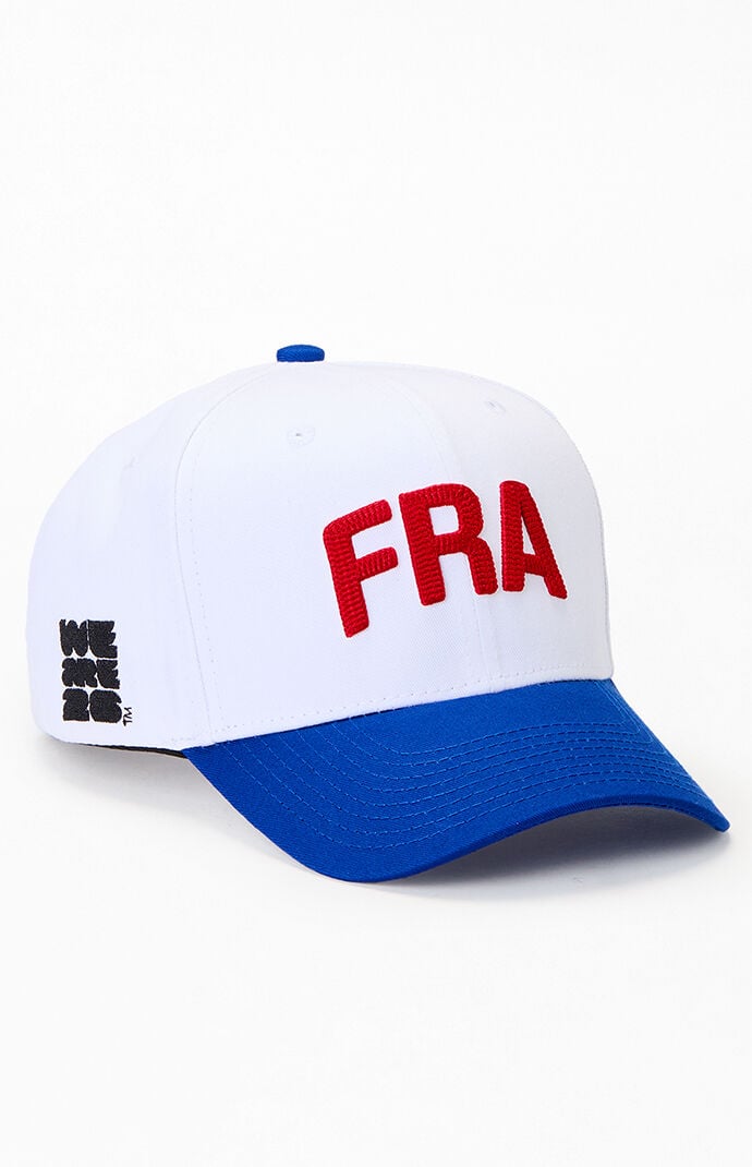 FIFA Embroidered France Pro Crown Snapback Hat